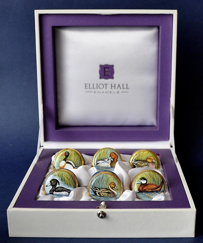 Elliot Hall Enamels British Ducks Set