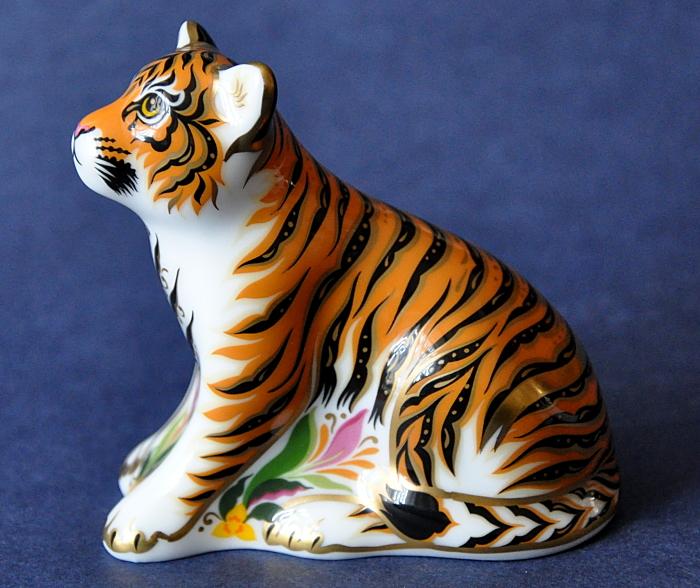 Royal Crown Derby Sumatran Tiger Cub