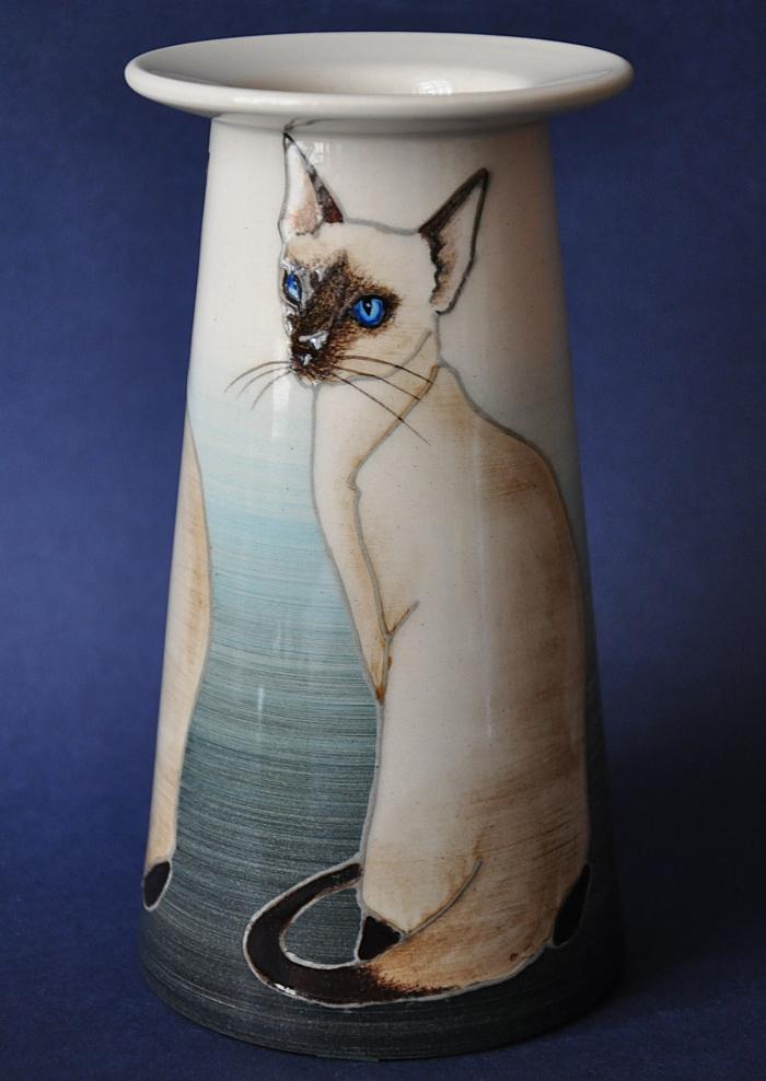 Dennis Chinaworks Siamese Cat 7