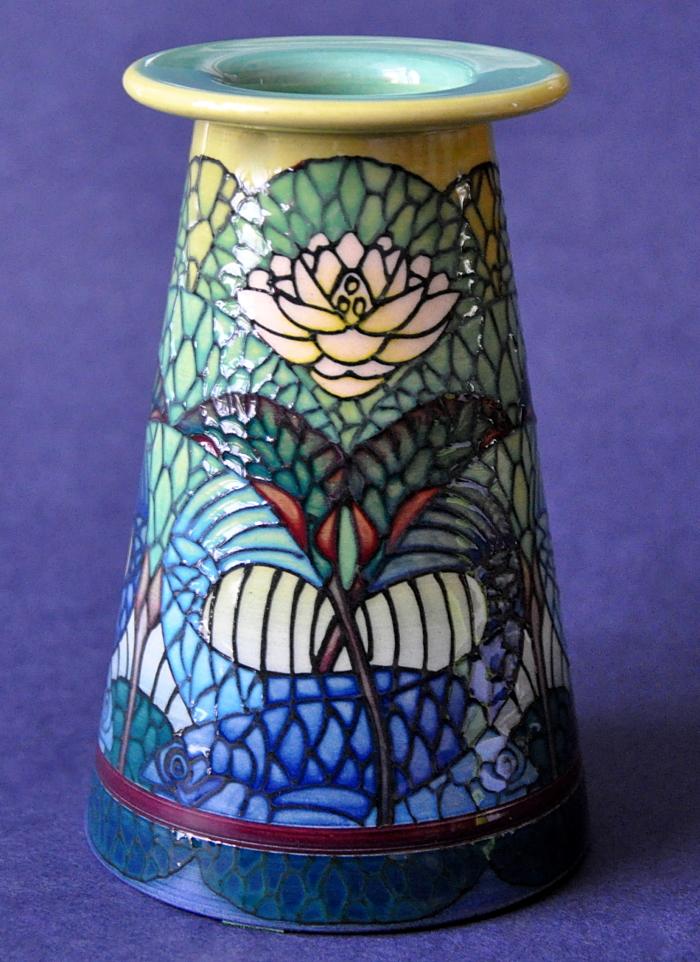 Dennis Chinaworks Fish and Waterlily Sally Tuffin