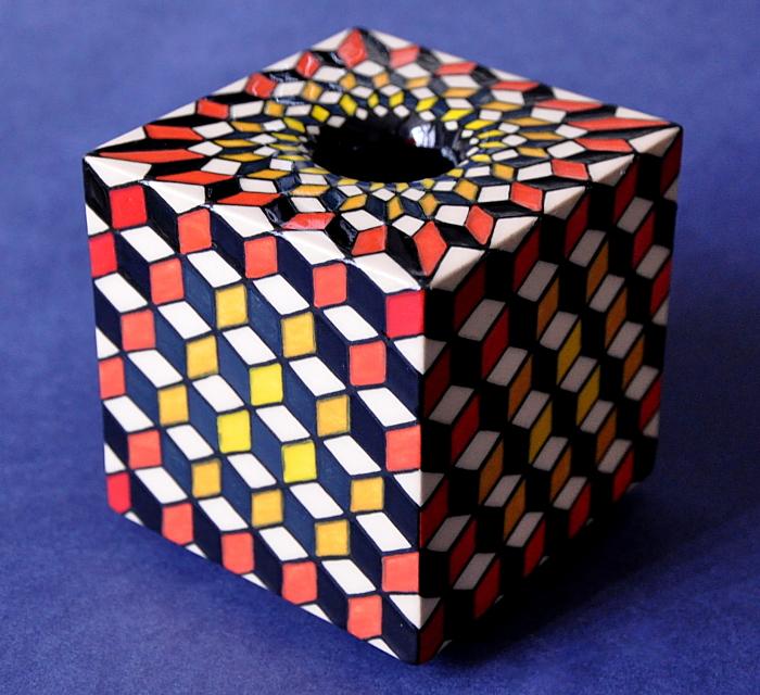 Dennis Chinaworks Miniature Cube Sally Tuffin Number 1 of 10