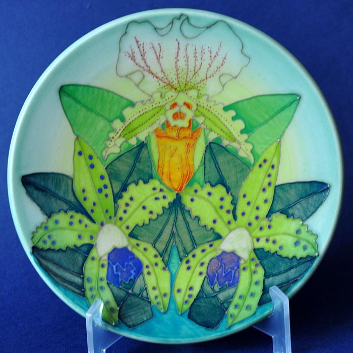 Dennis Chinaworks Orchid Roundel Sally Tuffin