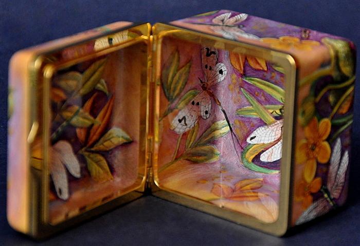 Elliot Hall Enamels Dragonflies AS1 DF Box