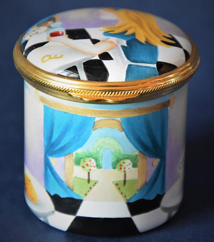 Elliot Hall Enamels Alice in Wonderland