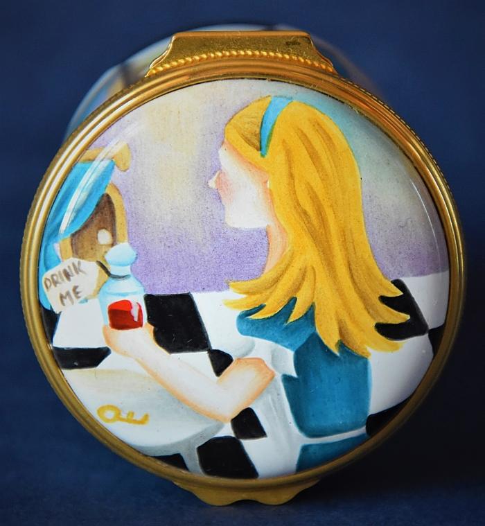 Elliot Hall Enamels Alice in Wonderland