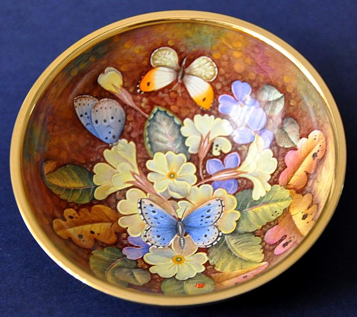 Elliot Hall Enamels Butterfly Oasis AB1-B