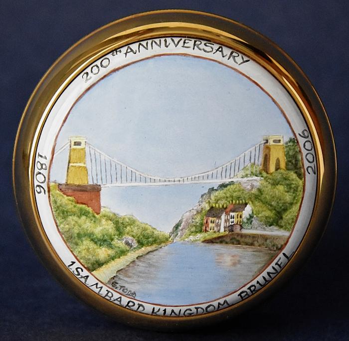 Elliot Hall Enamels Clifton Suspension Bridge PW-CSB