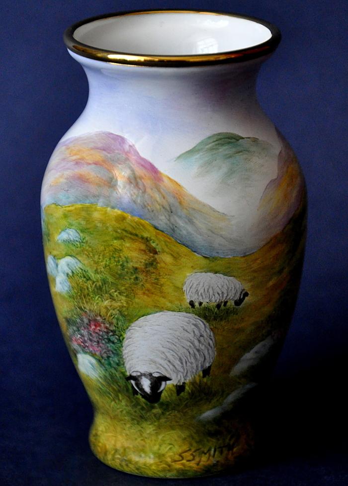 Elliot Hall Enamels Highland Sheep HT HS Steven Smith