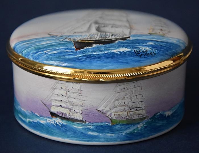 Elliot Hall Enamels Cutty Sark and Thermopylae PEX-CST