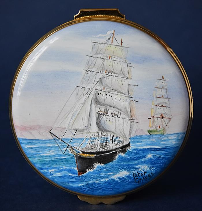 Elliot Hall Enamels Cutty Sark and Thermopylae PEX-CST