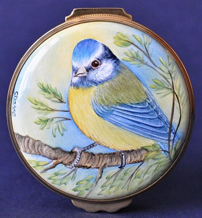 Elliot Hall Enamels Blue Tits PLM-BT