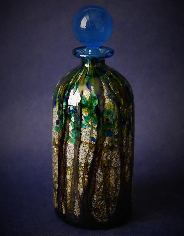 Undercliff Day Cylinder Flask Small Isle of Wight Studio Glass
