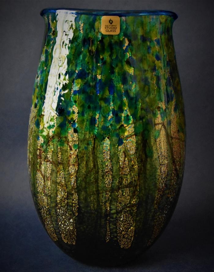 Undercliff Day Bag Vase Small Isle of Wight Studio Glass