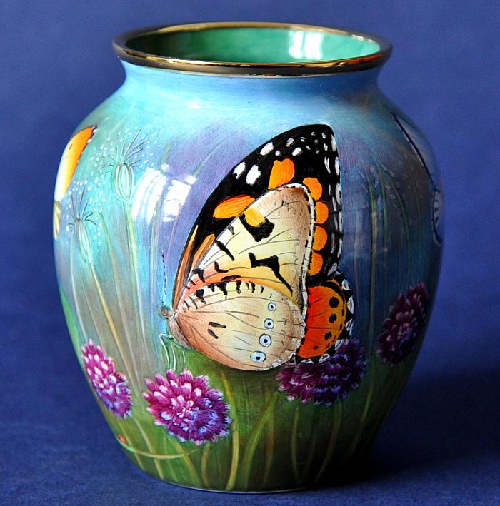 Moorcroft Enamels Butterflies 4 BF
