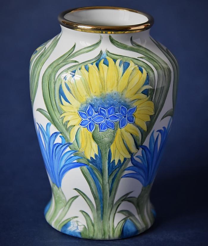 Moorcroft Enamels Cornflower limited edition