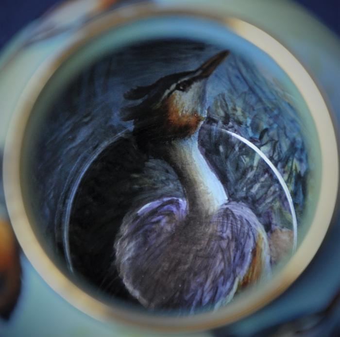 Moorcroft Enamels The Grebe 4 G