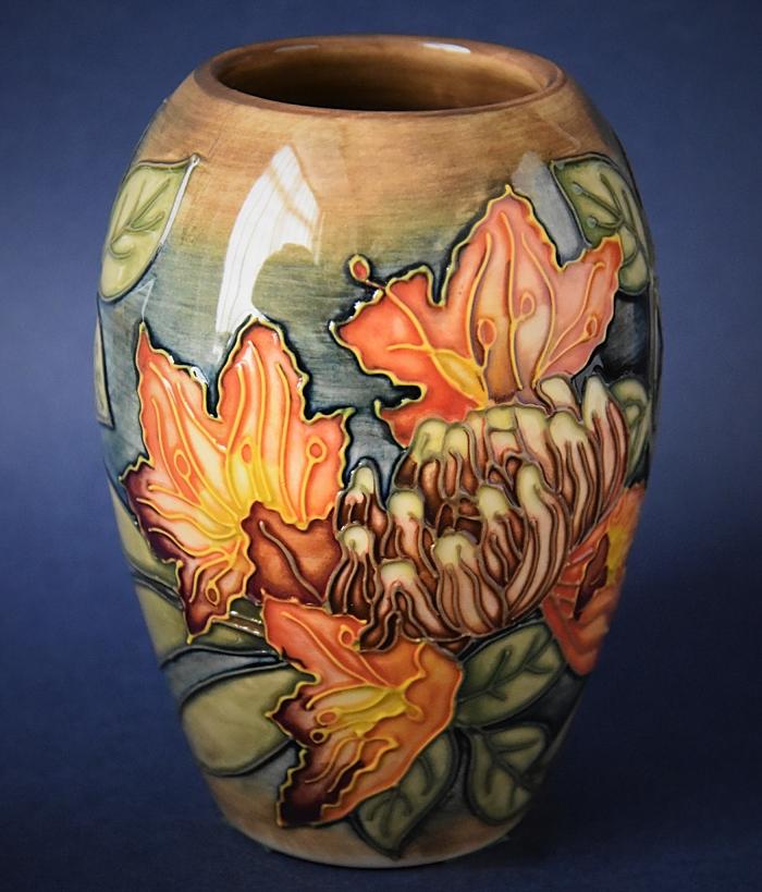 Moorcroft Pottery Flame of the Forest 102/5 Philip Gibson  An Open Edition