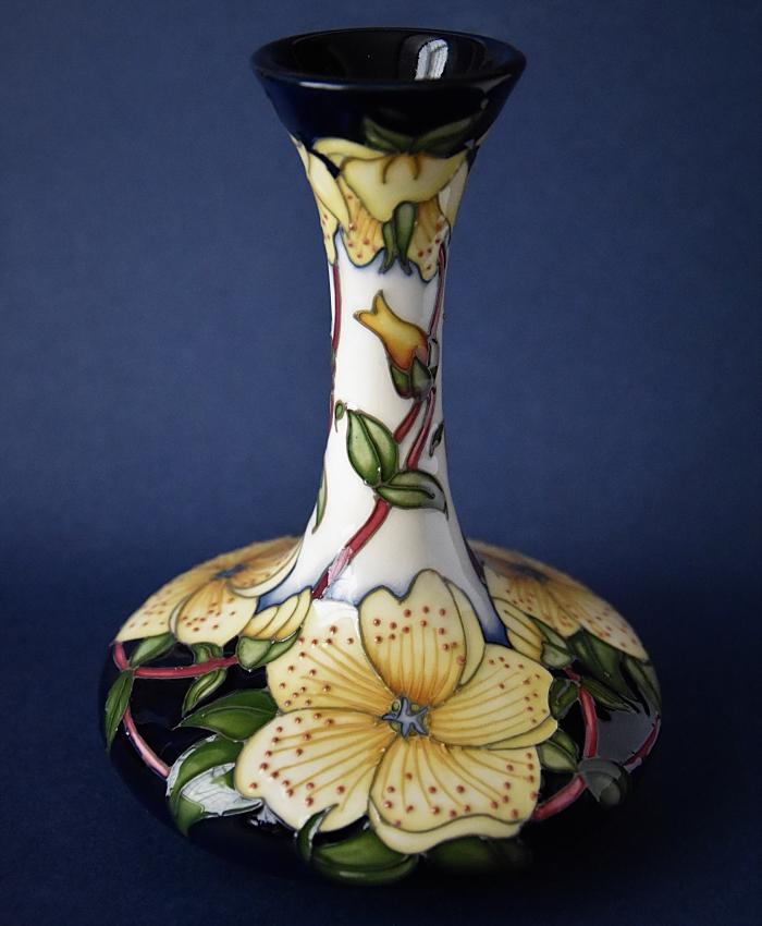 Moorcroft Pottery 104/6 Yellow Shrine Rachel Bishop Open Edition