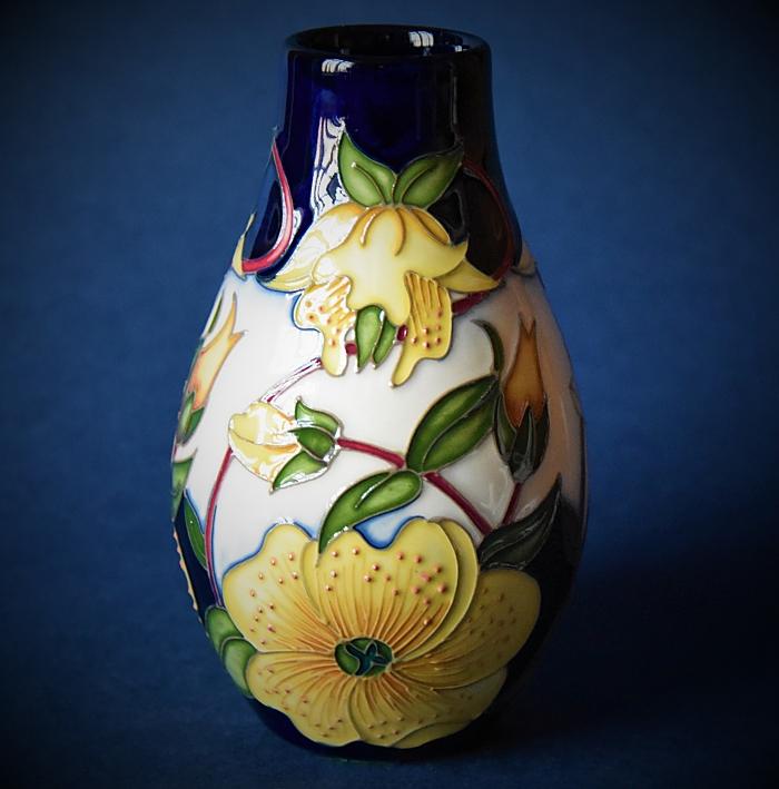 Moorcroft Pottery 117/5 Yellow Shrine Rachel Bishop An Open Edition