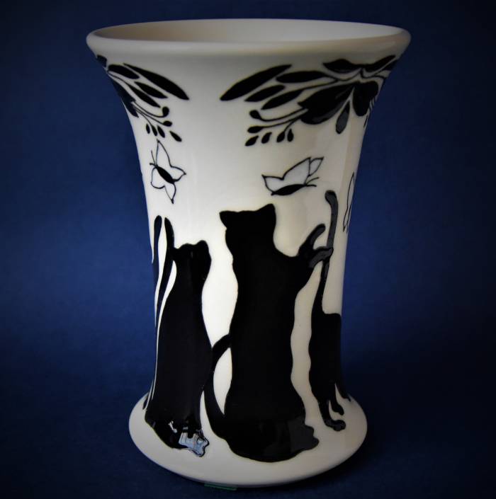 Moorcroft Pottery 158/6 Lucky Paul Hilditch An Open Edition
