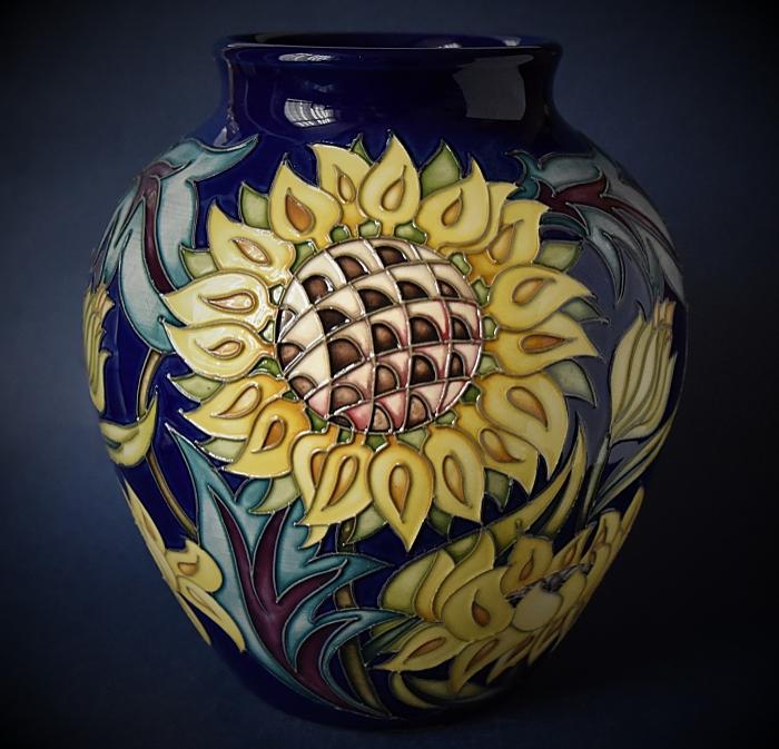 Moorcroft Pottery 189/8 Helios Flame Emma Bossons A Limited Edition of 40