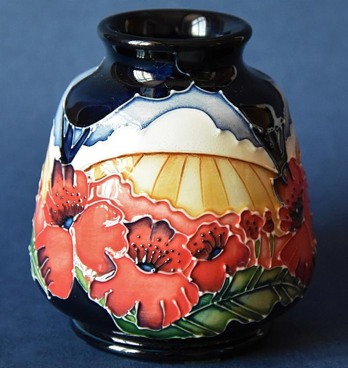 Moorcroft Pottery 198/3 Forever England Vicky Lovatt Open Edition