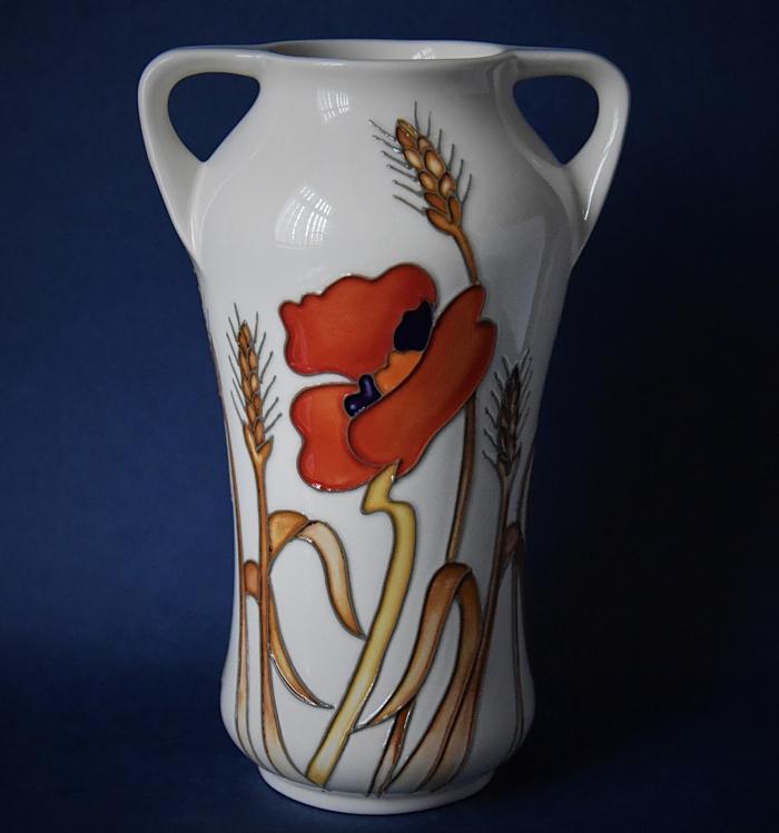 Moorcroft Pottery 375/7 Harvest Poppy Emma Bossons An Open Edition