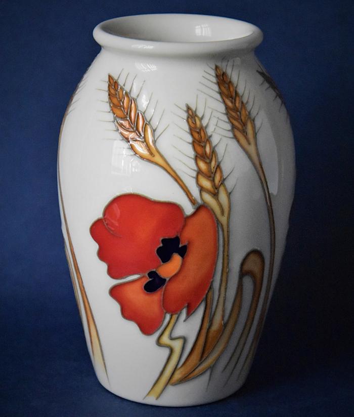 Moorcroft Pottery 393/5 Harvest Poppy Emma Bossons An Open Edition