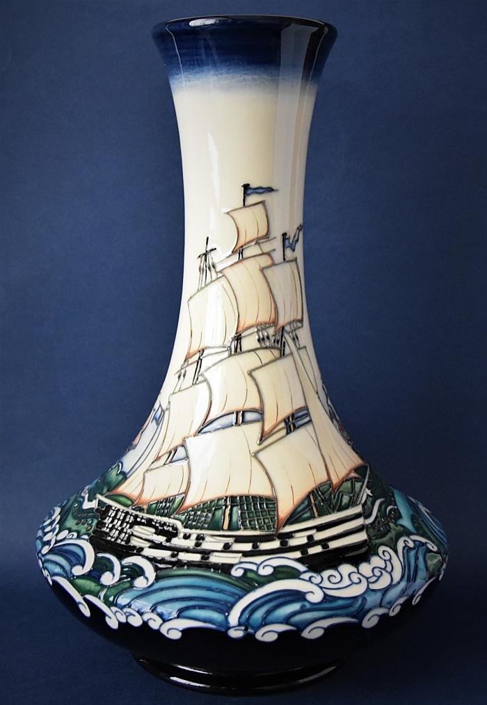 Moorcroft Pottery 62/11 Launching Liberty Paul Hilditch Numbered Edition