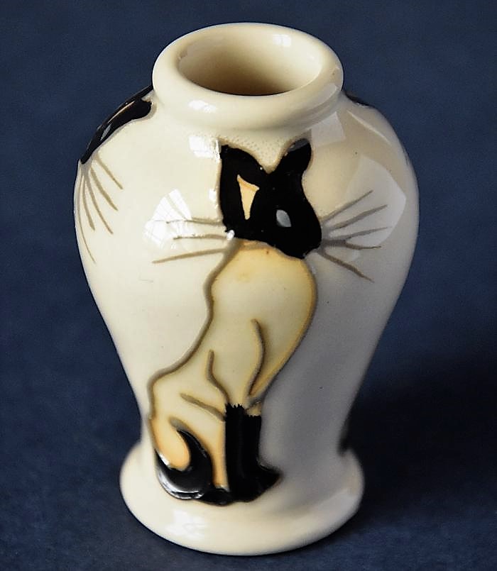 Moorcroft Pottery Double Trouble 65/2 Nicola Slaney Open Edition