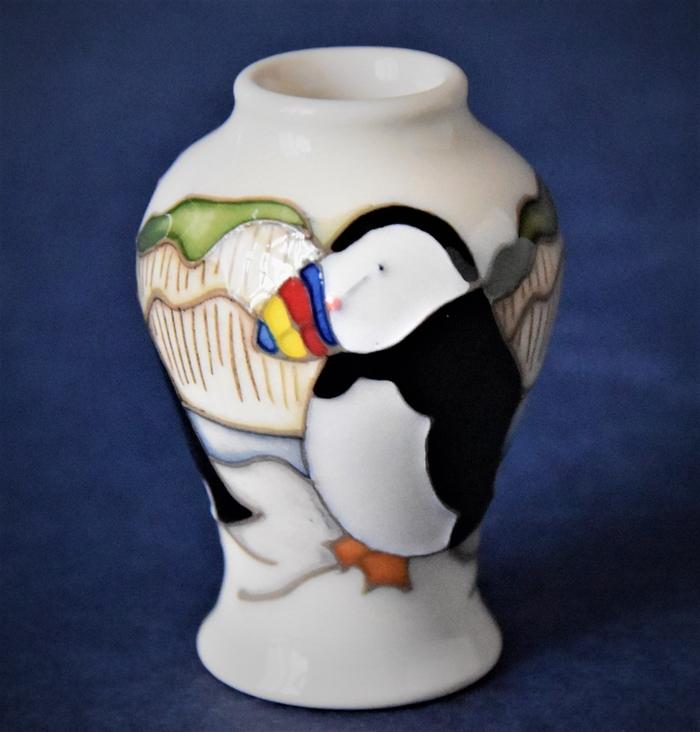 Moorcroft Pottery 65/2 Staffa Puffins An Open Edition