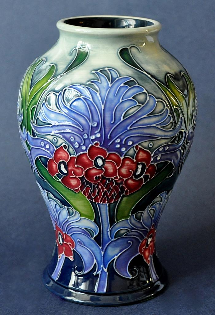 Moorcroft Pottery 65/6 Florian Lilac