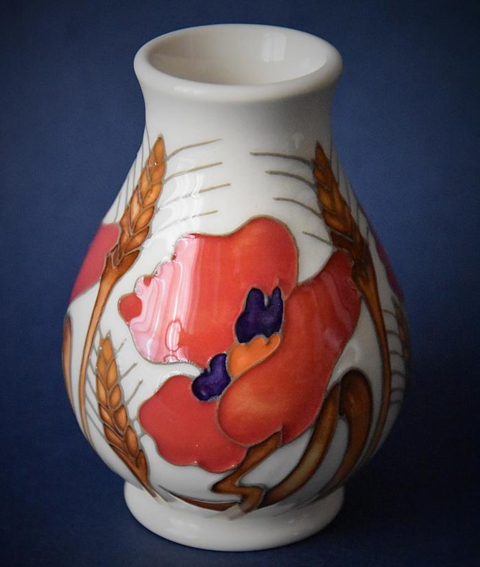 Moorcroft Pottery 7/3 Harvest Poppy Emma Bossons An Open Edition