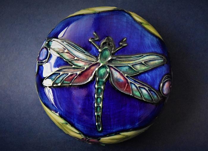 Moorcroft Pottery 769 6 Ophelia Sally Tuffin A Limited Edition of 250 Dragonfly