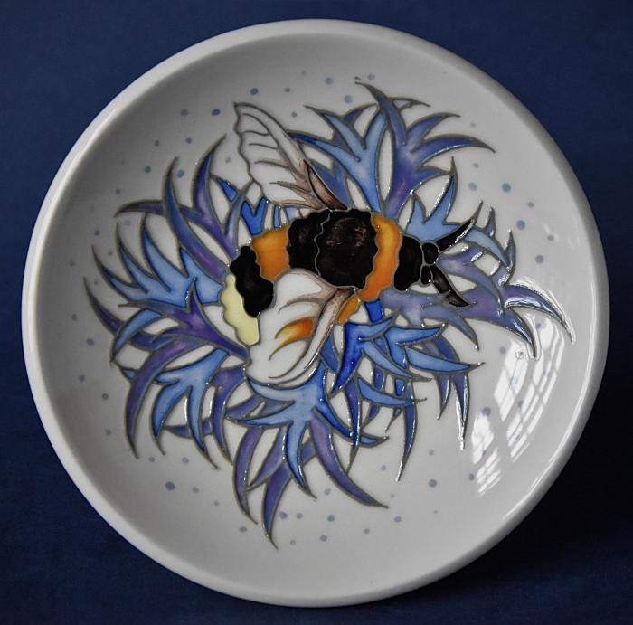 Moorcroft Pottery 780/4 Broken Belted Bee Rachel Bishop A Limited Edition of 30