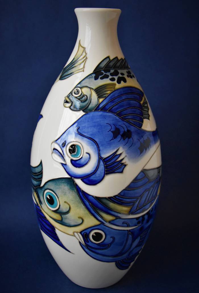  Moorcroft Pottery 9/12 Shoaling Emma Bossons A Limited Edition of 20
