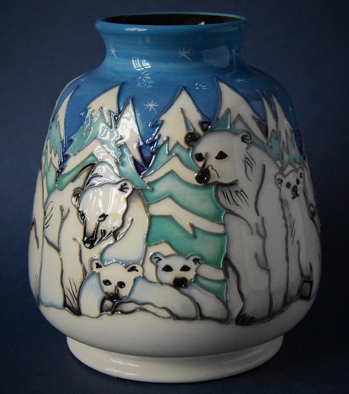 Moorcroft Pottery Arctic Adventurers 198/5 Helen Dale Numbered Edition