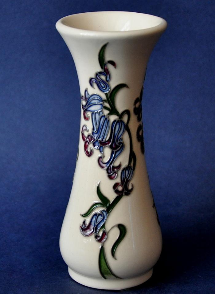 Moorcroft Pottery Bluebell Harmony 364/5 Kerry Goodwin Open Edition