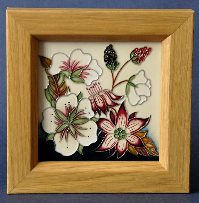 Moorcroft Pottery Bramble Revisited PL6 Plaque Alicia Amison
