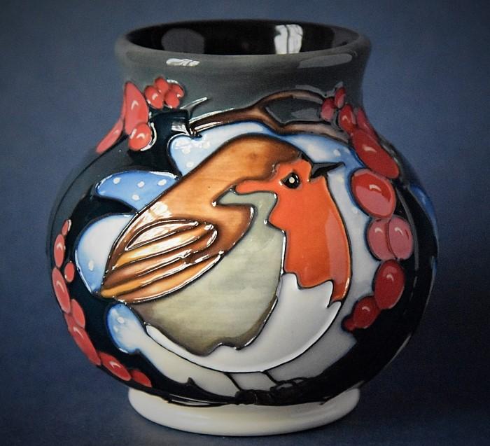 Moorcroft Pottery Brave Sir Robin 914/3 Vicky Lovatt Open Edition
