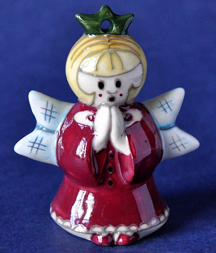 Moorcroft Pottery MOD7 Model Christmas Fairy Rob Tabenor Open Edition