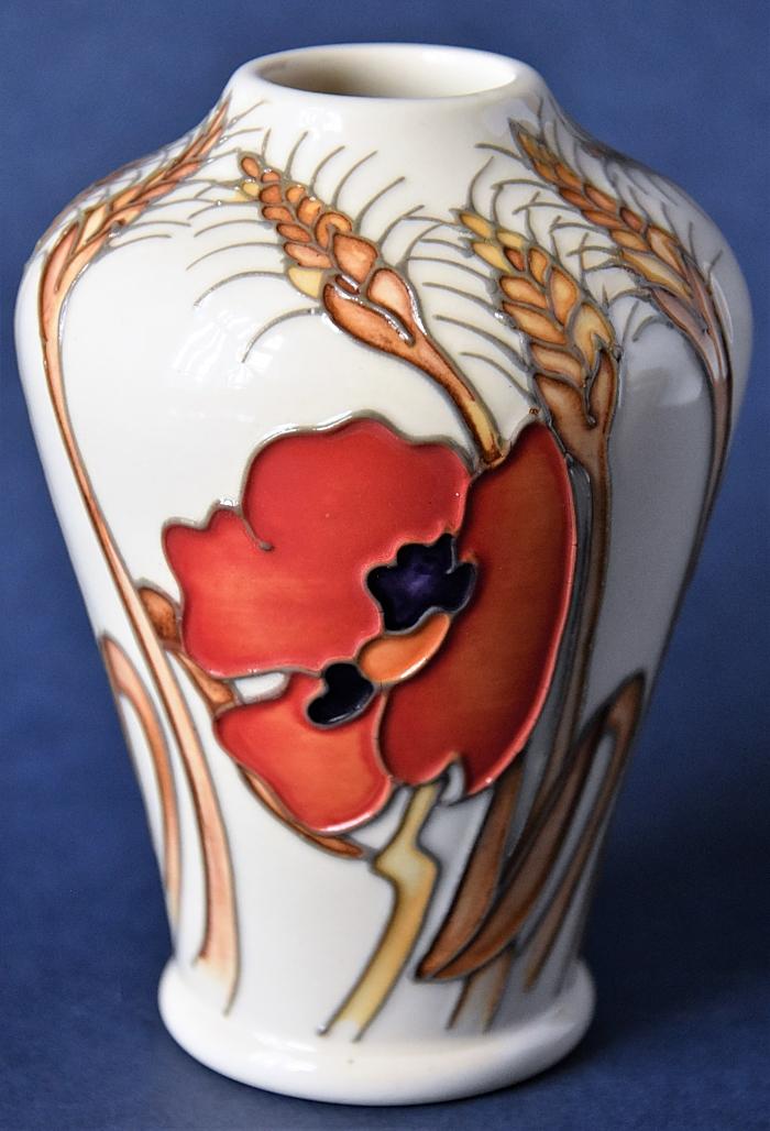 Moorcroft Pottery Harvest Poppy 576/4 Emma Bossons Open Edition