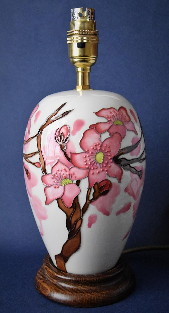 Moorcroft Pottery Lamp L102/7 Confetti Emma Bossons FRSA Open Edition