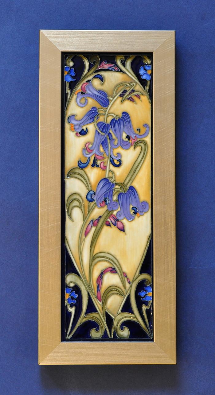 Moorcroft Pottery Lovelock Plaque PLQ3 Kerry Goodwin