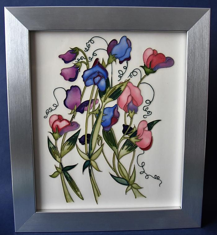Moorcroft Pottery Sweetness PLQ 10 Nicola Slaney