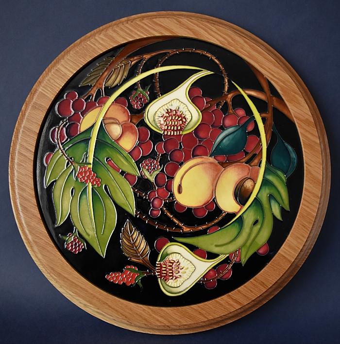 Moorcroft Pottery Queen's Choice PLQ 18 Plaque Emma Bossons Open Edition