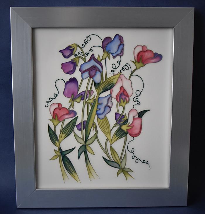 Moorcroft Pottery PLQ10 Sweetness Nicola Slaney An Open Edition