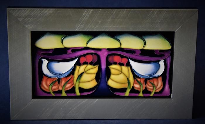 Moorcroft Pottery PLQ9 Knox Emma Bossons An Open Edition
