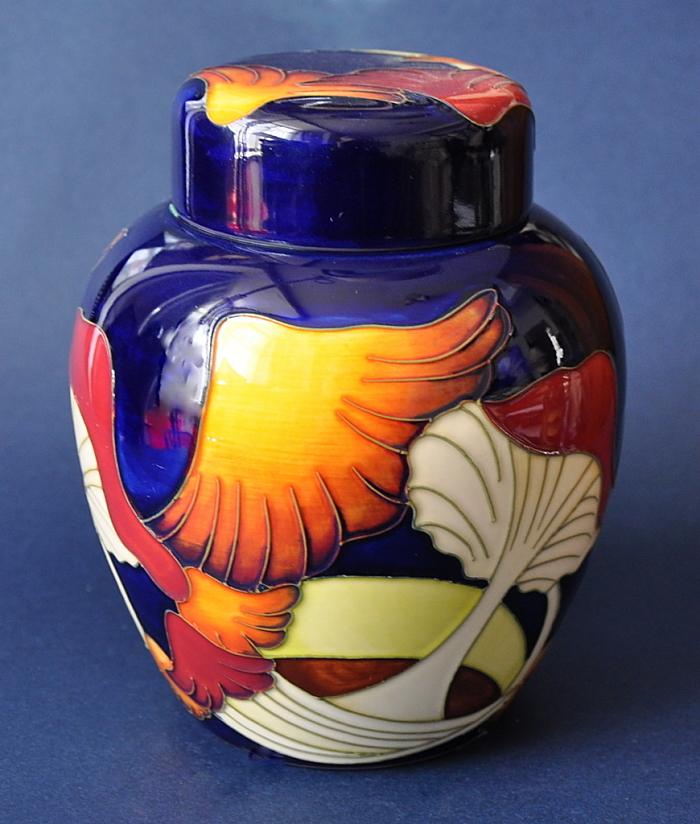Moorcroft Pottery Parasol Dance Ginger Jar