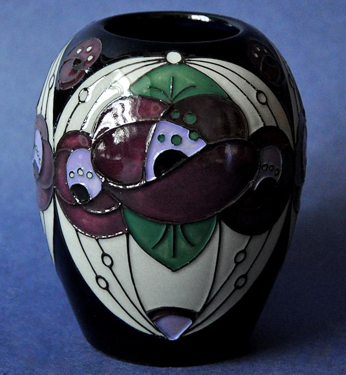 Moorcroft Pottery Rennie Rose 102/3 Rachel Bishop Open Edition